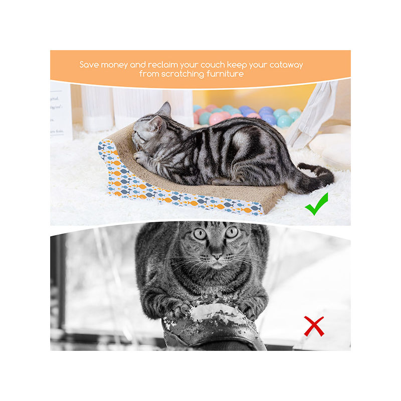 Nobleza popierinė draskyklė katėms, 45x28x16 cm