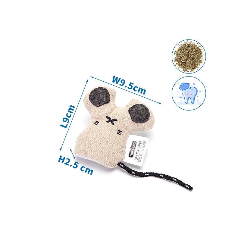 Nobleza pelė su katžole žaislas katėms