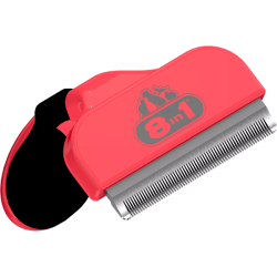 8in1 Perfect Coat DeShedder šukos vidutinio dydžio veislių šunims