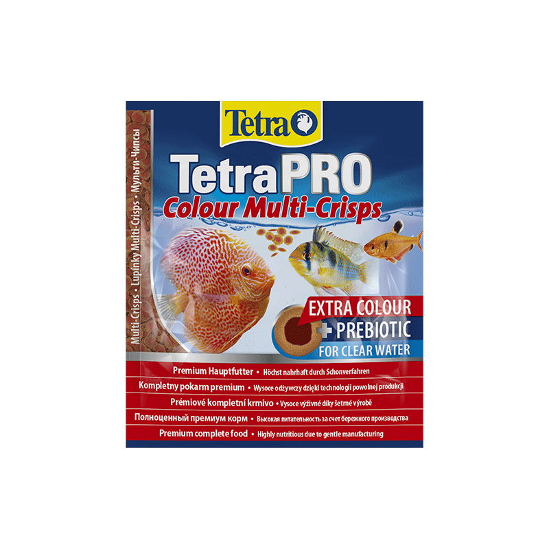 TetraPro Colour Multi-Crisps pašaras žuvims, 12 g