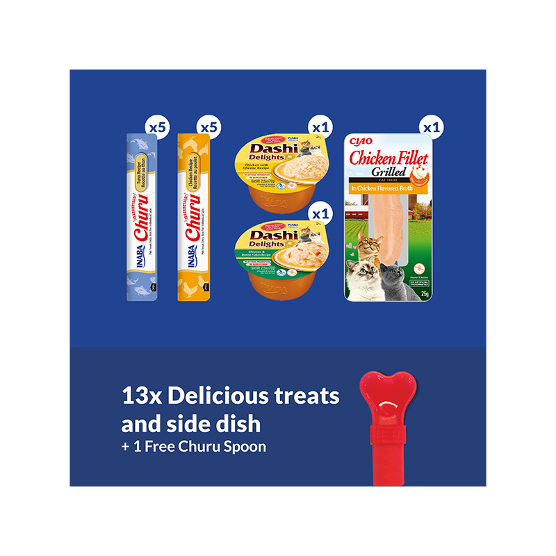 Ciao Gift Box kreminiai skanėstai dovanų rinkinys katėms