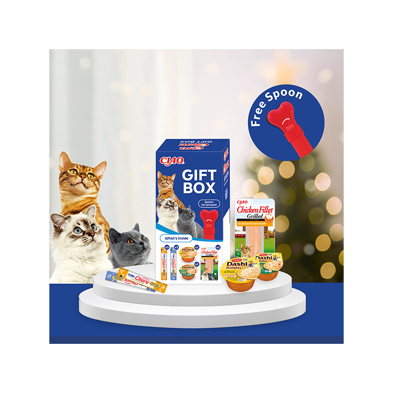 Ciao Gift Box kreminiai skanėstai dovanų rinkinys katėms
