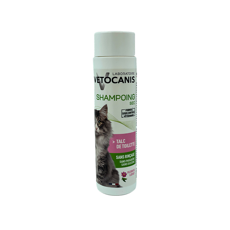 Vetocanis sausas šampūnas katėms, 150 g