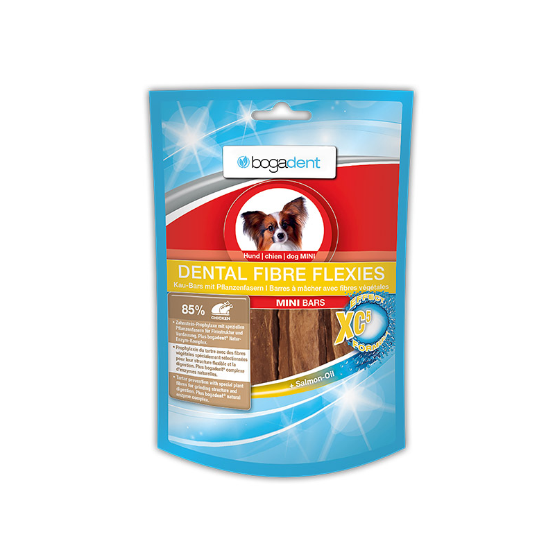 Bogar Dental Fibre skanėstai mažų veislių šunims nuo apnašų, 70 g