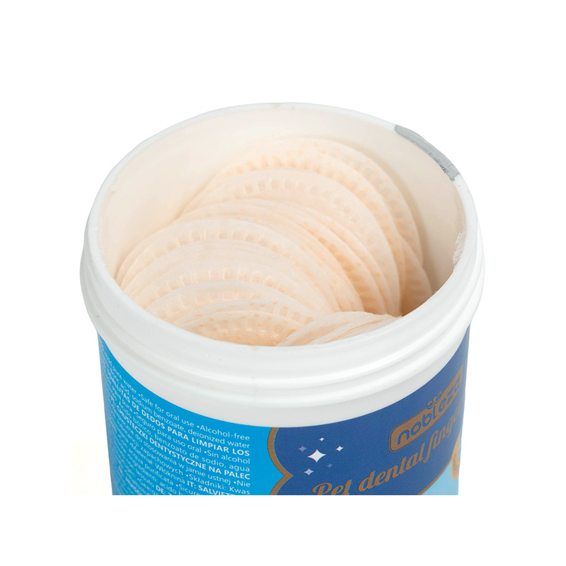 Nobleza servetėlės dantims valyti šunims ir katėms, 50 vnt.