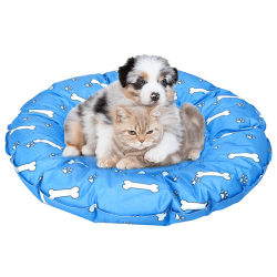 Nobleza apvalus vėsinantis kilimėlis šunims ir katėms, 43x4 cm