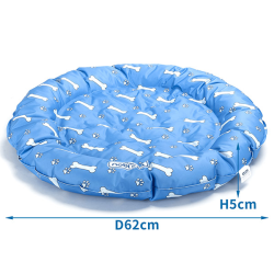 Nobleza apvalus vėsinantis kilimėlis šunims ir katėms, 62x5 cm