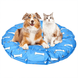 Nobleza apvalus vėsinantis kilimėlis šunims ir katėms, 62x5 cm