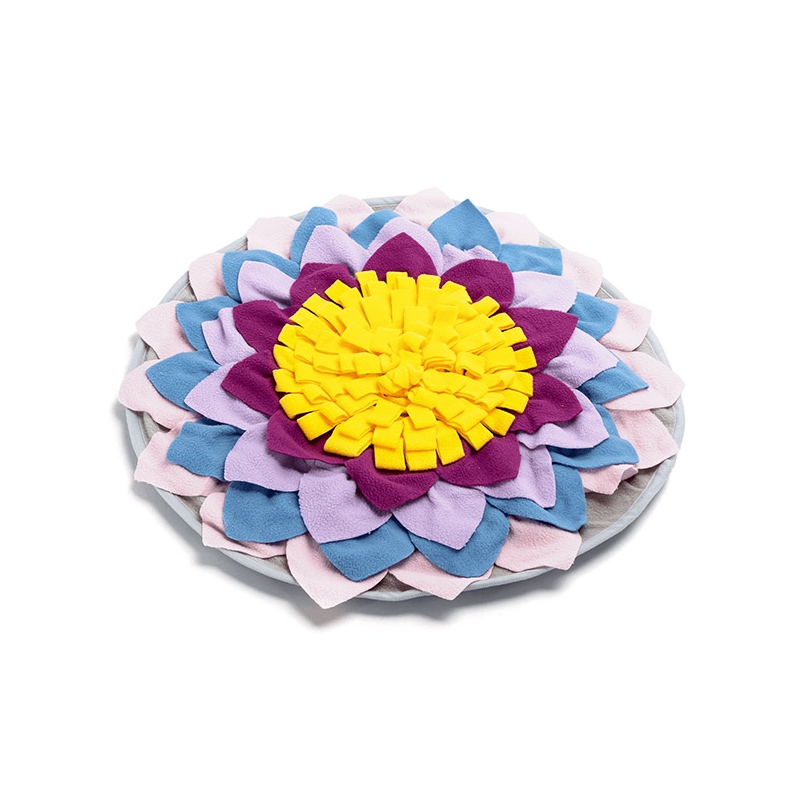 Nobleza lotuso žiedas–uostymo kilimėlis šunims ir katėms, 50 cm