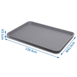 Nobleza dubenėlių padėklas augintiniams, 58,4x42,5x3,1 cm