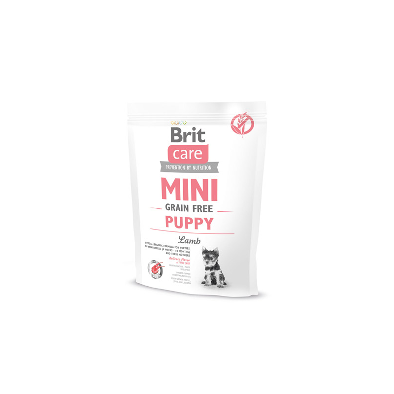 Brit Care Mini Puppy Lamb sausas maistas šuniukams, 400 g