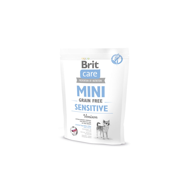 Brit Care Mini Sensitive sausas maistas šunims, 400 g