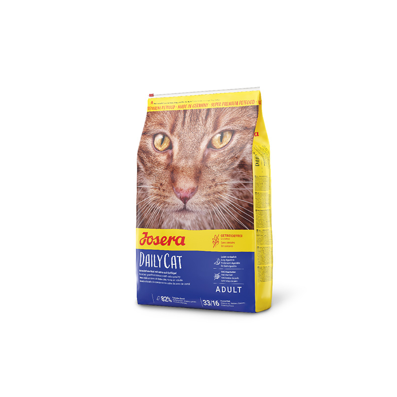 Josera DailyCat begrūdis kačių maistas, 2 kg