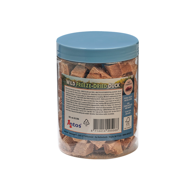 Antos Wild šaltyje džiovinti antienos skanėstai šunims, 85 g