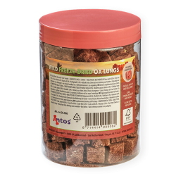 Antos Wild šaltyje džiovinti jaučio plaučių skanėstai šunims, 80 g