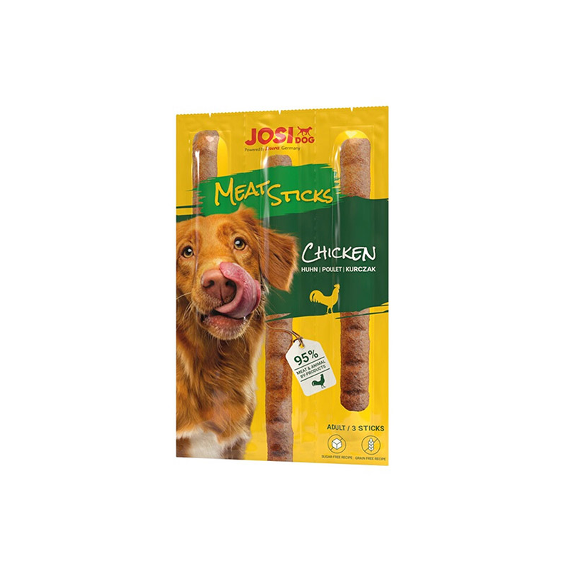 JosiDog Meat Sticks vištienos skanėstai šunims, 33 g