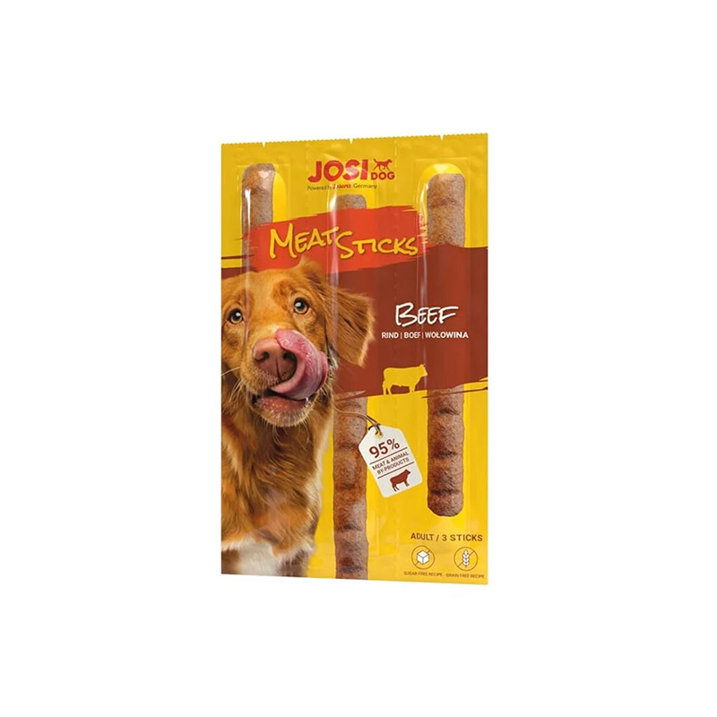 JosiDog Meat Sticks jautienos skanėstai šunims, 33 g