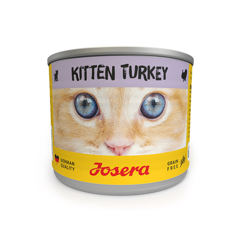 Josera Kitten konservai kačiukams su kalakutiena, 200 g