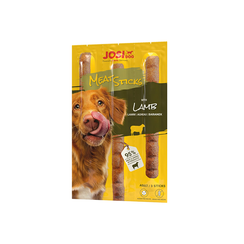JosiDog Meat Sticks ėrienos skanėstai šunims, 33 g