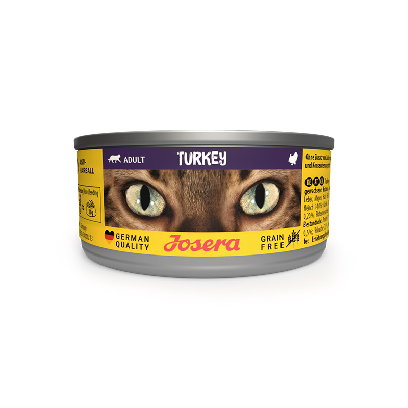 Josera konservai katėms su kalakutiena, 85 g