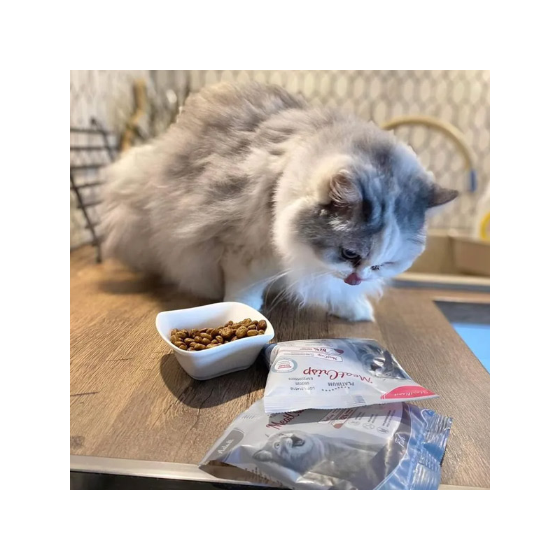 Platinum MeatCrisp sausas maistas sterilizuotoms katėms su žuvimi, 3 kg