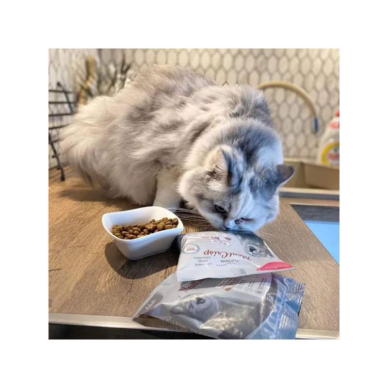 Platinum MeatCrisp Adult sausas maistas katėms su žuvimi, 1,5 kg