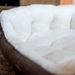 Nobby Alba rudas guolis šunims ir katėms, 45x40x19 cm