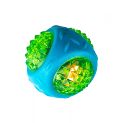 Hap LED kamuoliukas šunims, 8,5 cm