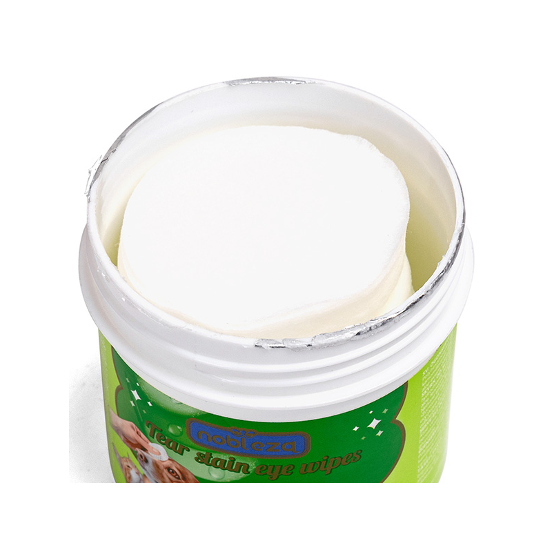 Nobleza servetėlės ašarų dėmėms valyti su alaviju augintiniams, 120 vnt.