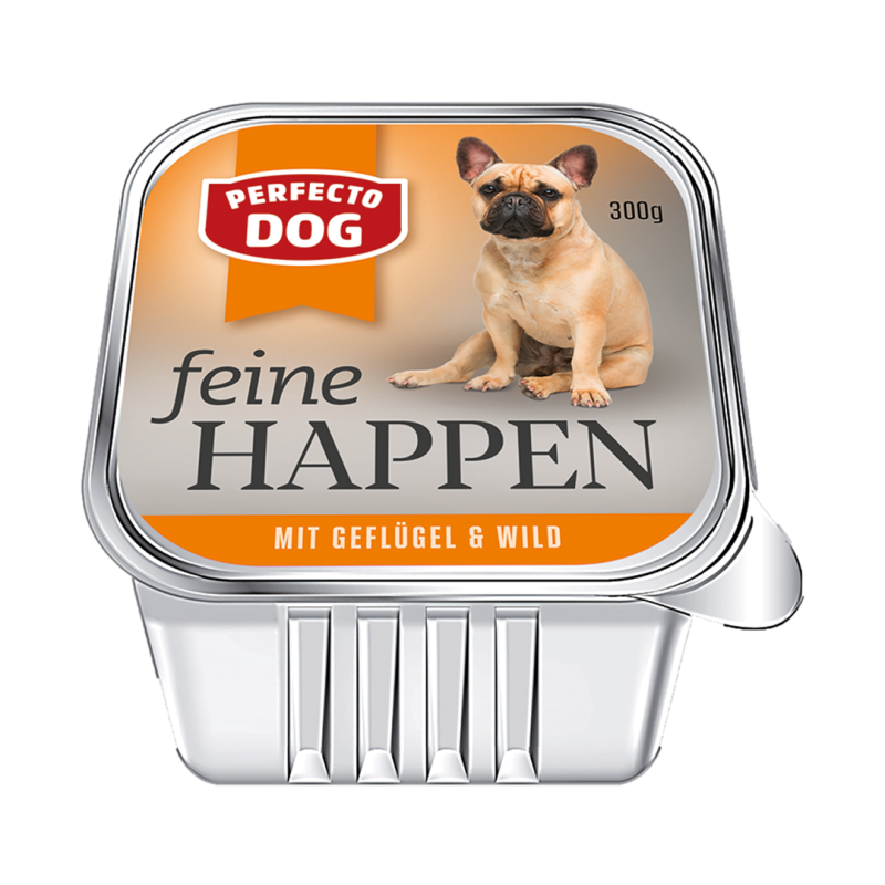 Perfecto Dog paukštienos ir žvėrienos paštetas šunims, 300 g