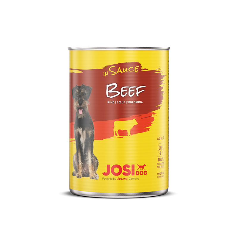JosiDog Beef in Sauce konservai šunims su jautiena padaže, 415 g