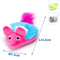 Nobleza peliukas su katžole žaislas katėms, 1 vnt.