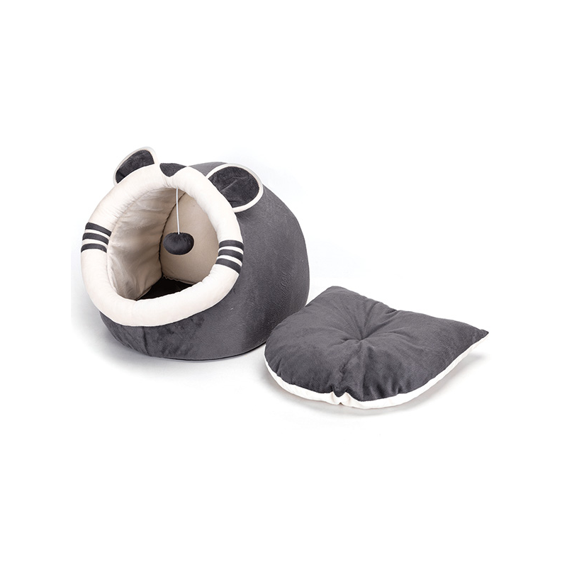 Nobleza namelis-guolis su ausytėmis katėms, 38x38x35 cm