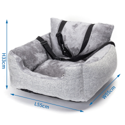 Nobleza kelioninis guolis automobiliui, 55x55x33 cm