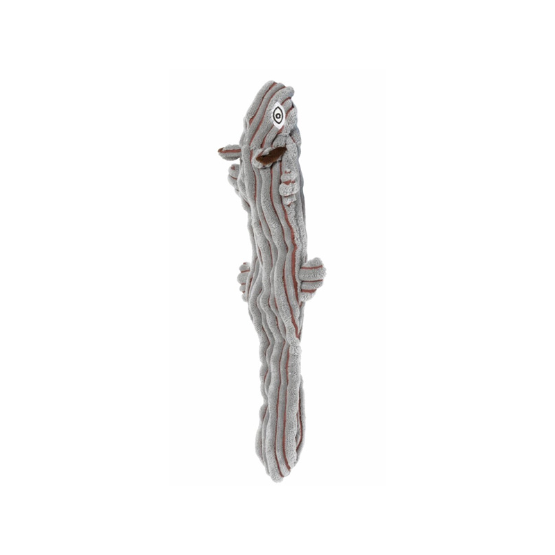 Happet pilkas pliušinis žaislas šunims, 39 cm