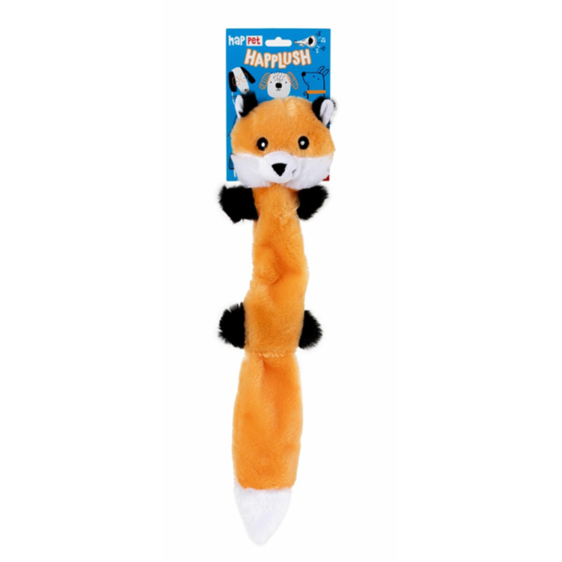 Happet pliušinė lapė žaislas šunims, 41 cm