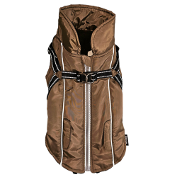 Nobby Lika 2in1 ruda striukė šuniui, 65 cm