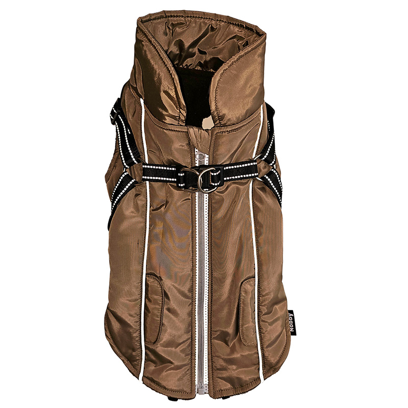 Nobby Lika 2in1 ruda striukė šuniui, 65 cm