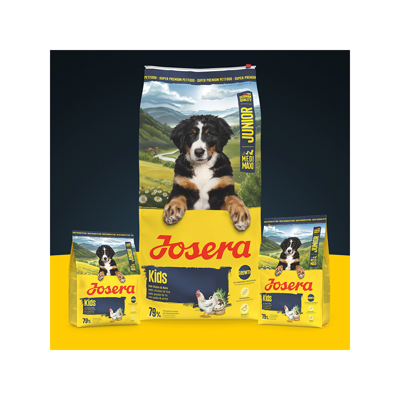 Josera Kids sausas sausas maistas šunims, 12,5 kg