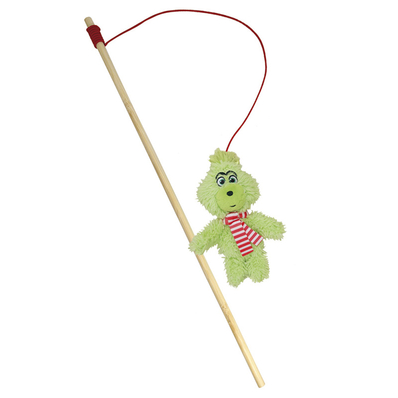 Nobby kalėdinė lazdelė su grinču ir katžole žaislas katėms, 40 cm