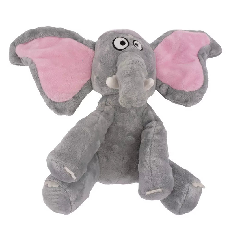 Hap pliušinis drambliukas žaislas šunims, 22 cm