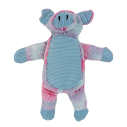 Hap mėlynas pliušinis paršelis žaislas šunims, 33 cm