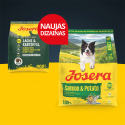 Josera All Size Salmon&Potato sausas maistas šunims, 900 g