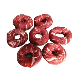 HAP Meat Fancy jautienos žiedai skanėstai šunims, 100 g