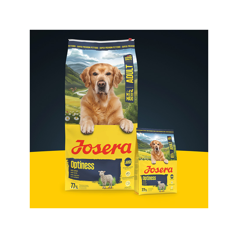 Josera Optiness sausas maistas šunims, 12,5 kg