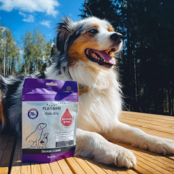 Platinum Click-Bits skanėstai su vištiena ir ėriena šunims, 150 g