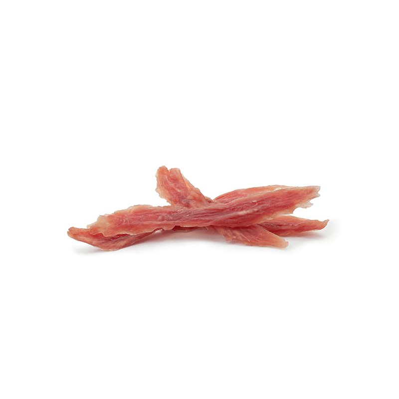 Happet Duck Stripes antienos juostelės skanėstai šunims, 500 g