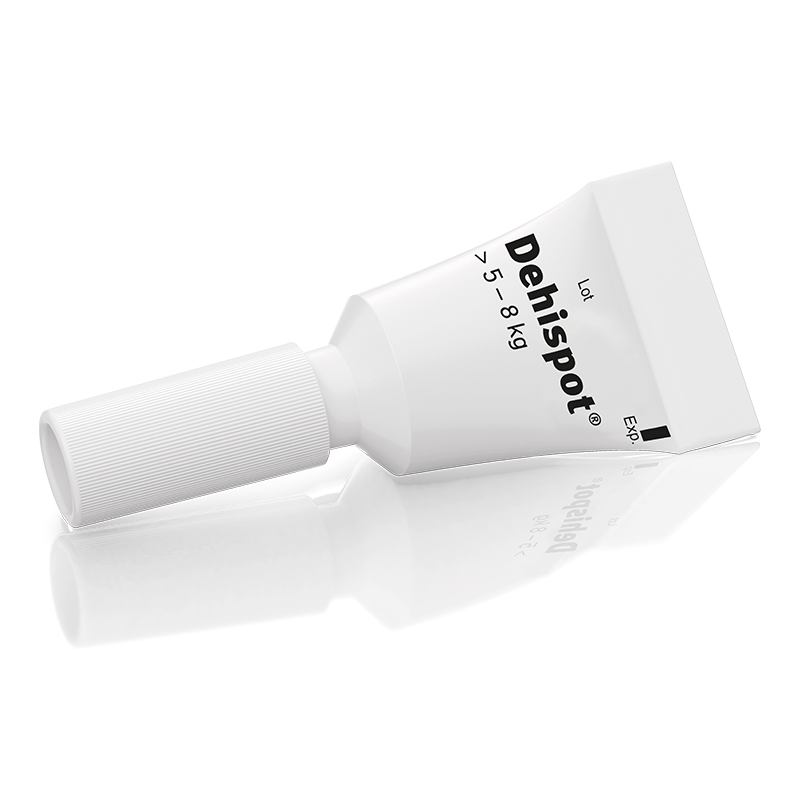 Dehispot užlašinamasis tirpalas nuo kirminų ir kaspinuočių didelėms katėms, 96 mg/24 mg