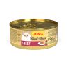JosiCat Finest Mousse Beef paštetas katėms su jautiena, 85 g