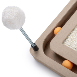 Happet draskymo lenta su kamuoliuku katėms, 40x33 cm